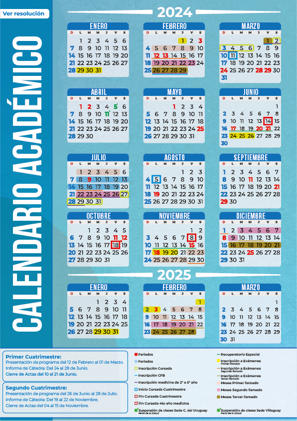 Calendario Académico 20242025
