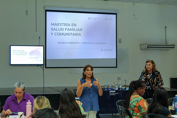 Comenzó la 7ma. cohorte de la Maestría en Salud Familiar y Comunitaria.