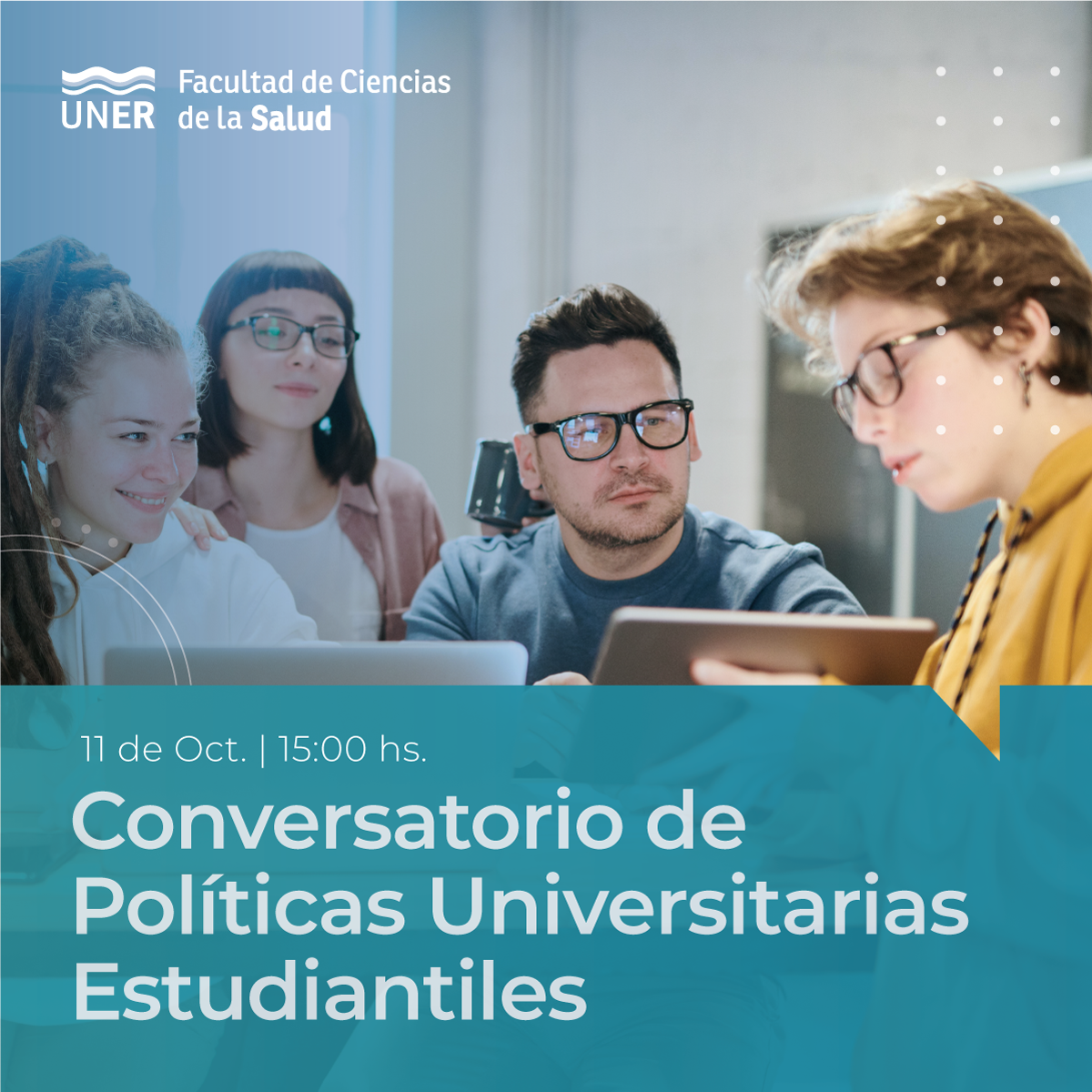 Dará inicio el Conversatorio de Políticas Universitarias Estudiantiles de la FCS